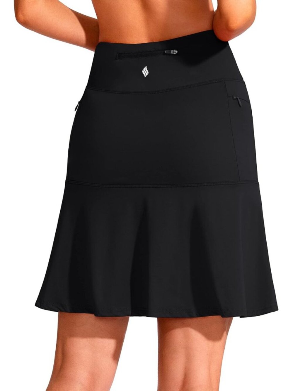 Stylish 19" Ruffled Golf Skirt for Women - Perfect for Sports & Casual Wear